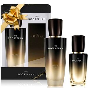 Sooryehan Black Serum+Moisturizer Set (160ml / 5.41 Fl Oz- Korean Luxury Premium